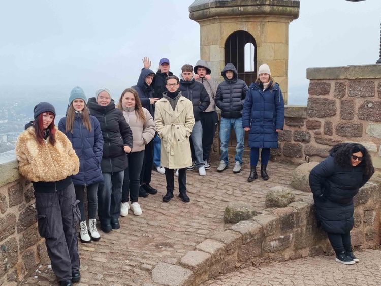 Utazás, hócsata, várnézés – elindult a németországi gyakorlat