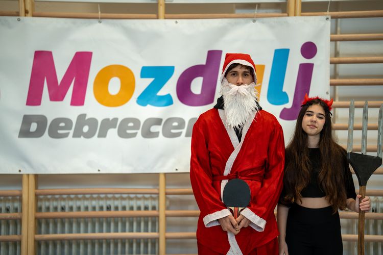 Ismét az asztaliteniszé volt a főszerep a KERI Mikulás-kupáján