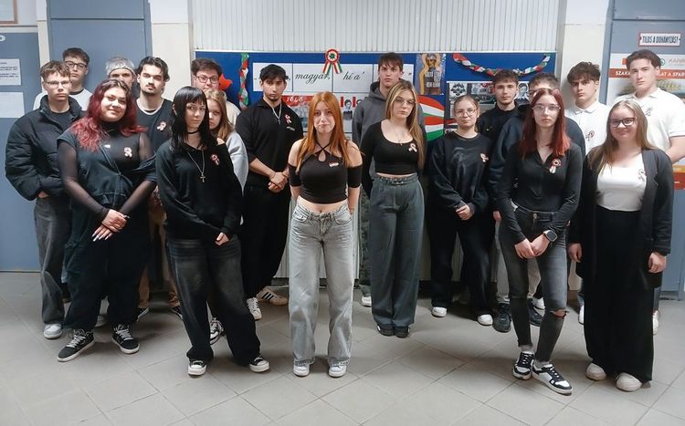 Március 15-i megemlékezés iskolánkban