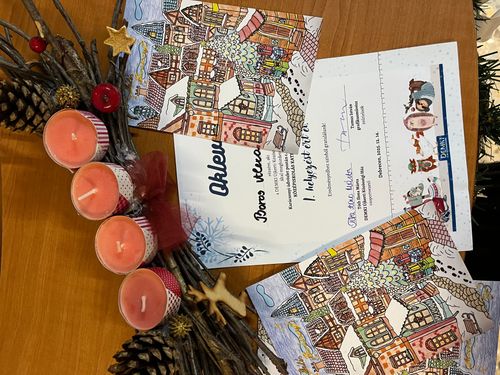 Tanulónk, Boros Alexa ismét sikeresen szerepelt egy városi alkotópályázaton