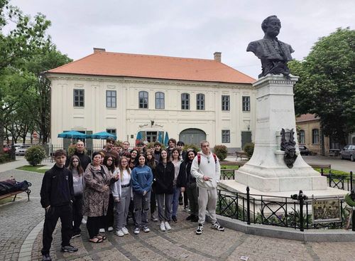 Tanulmányi kiránduláson Gyulán